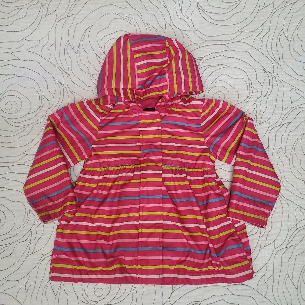 [3T] Striped Pink Falls Creek Jacket
